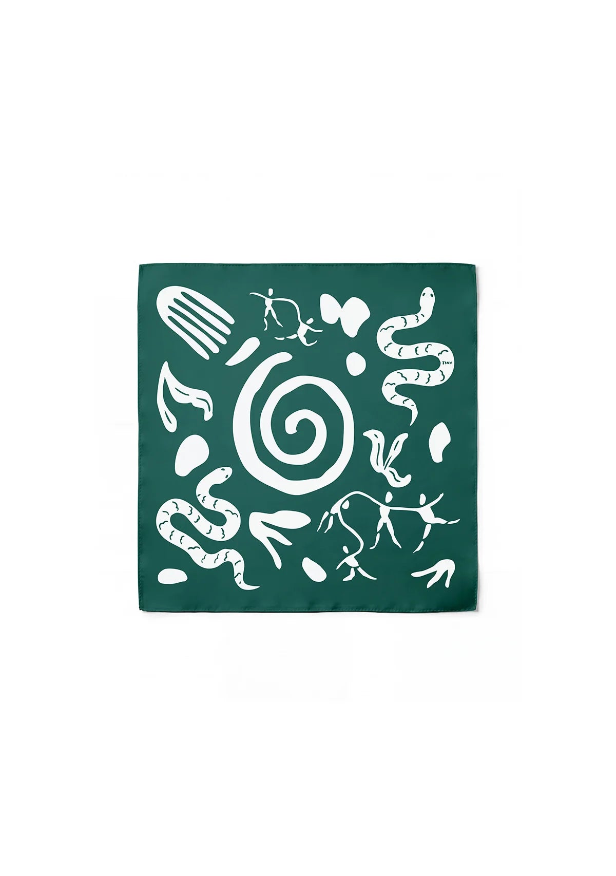 Tiny Desenli Pamuk İpek Bandana