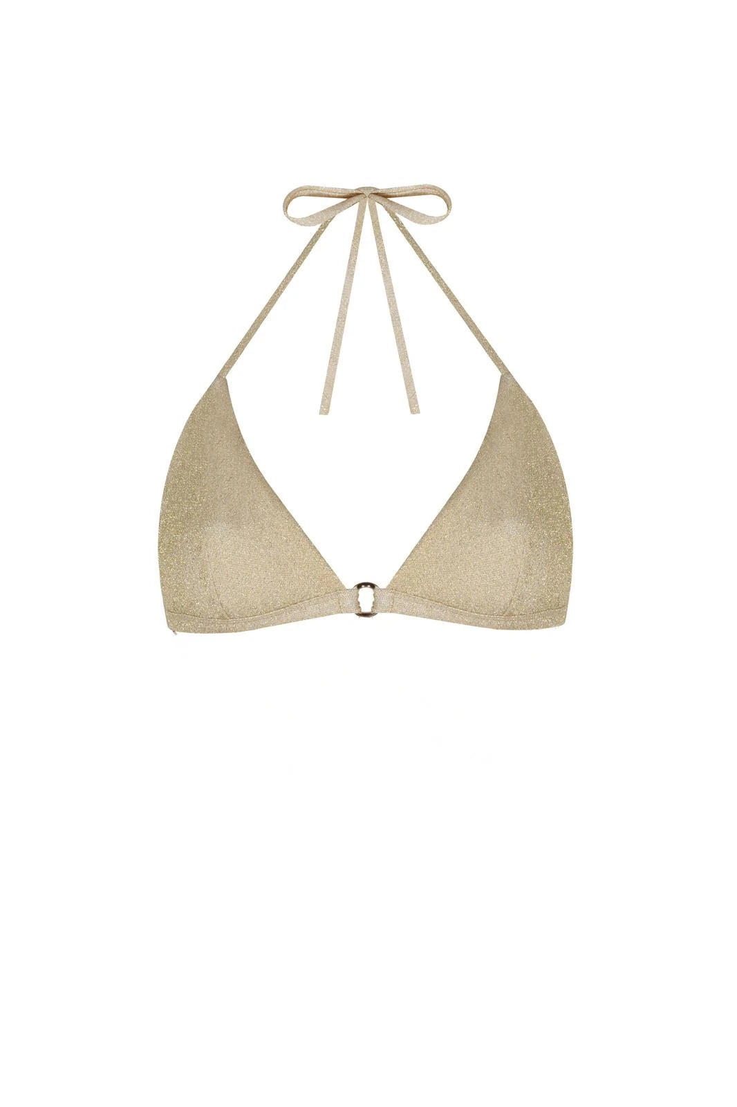 Gaia n Uranos Üçgen Bikini Üstü Gold dekupe görünüm
