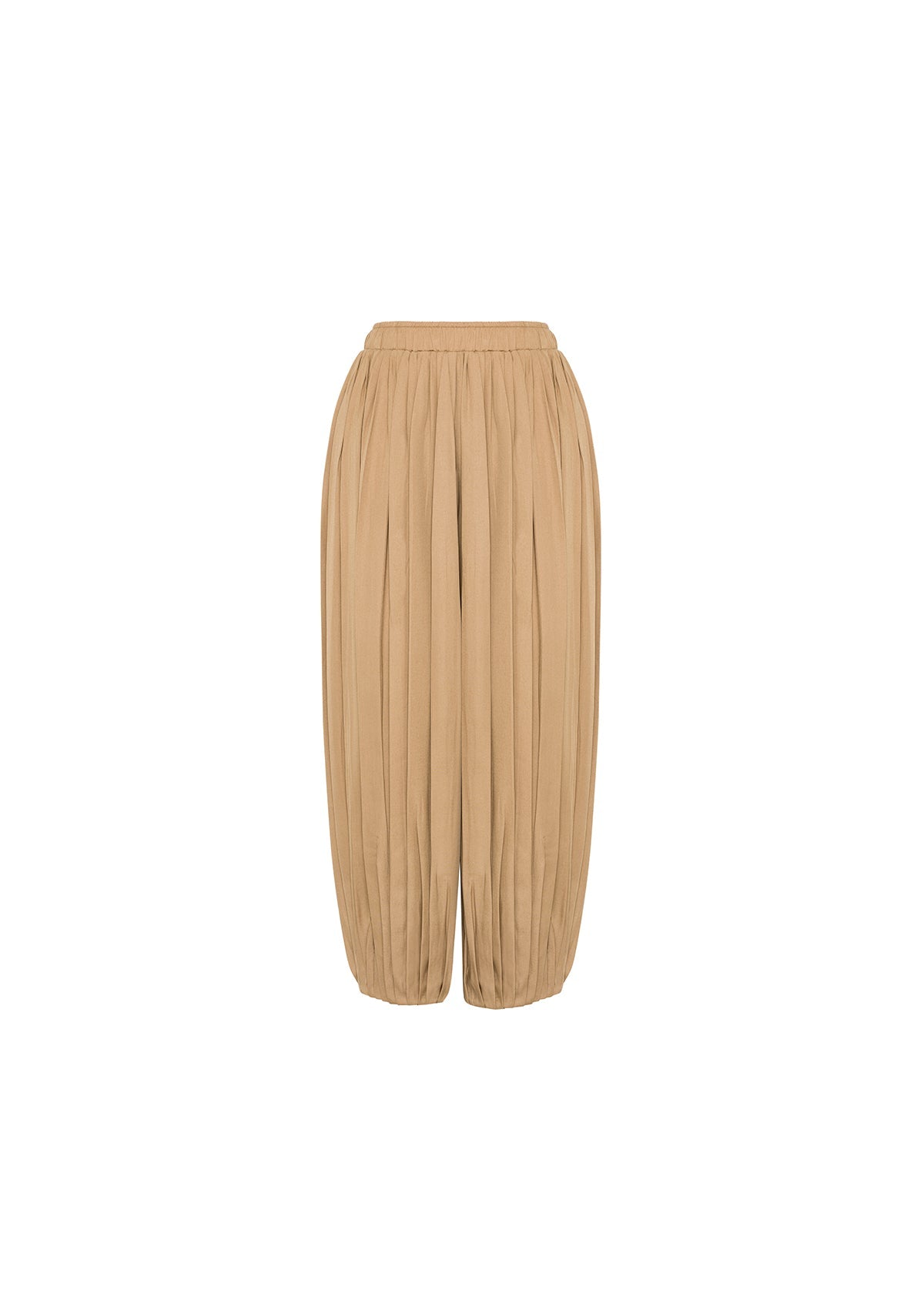 Tiny Beli Lastikli Tencel™ Bej Şalvar Pantolon görünüm 13