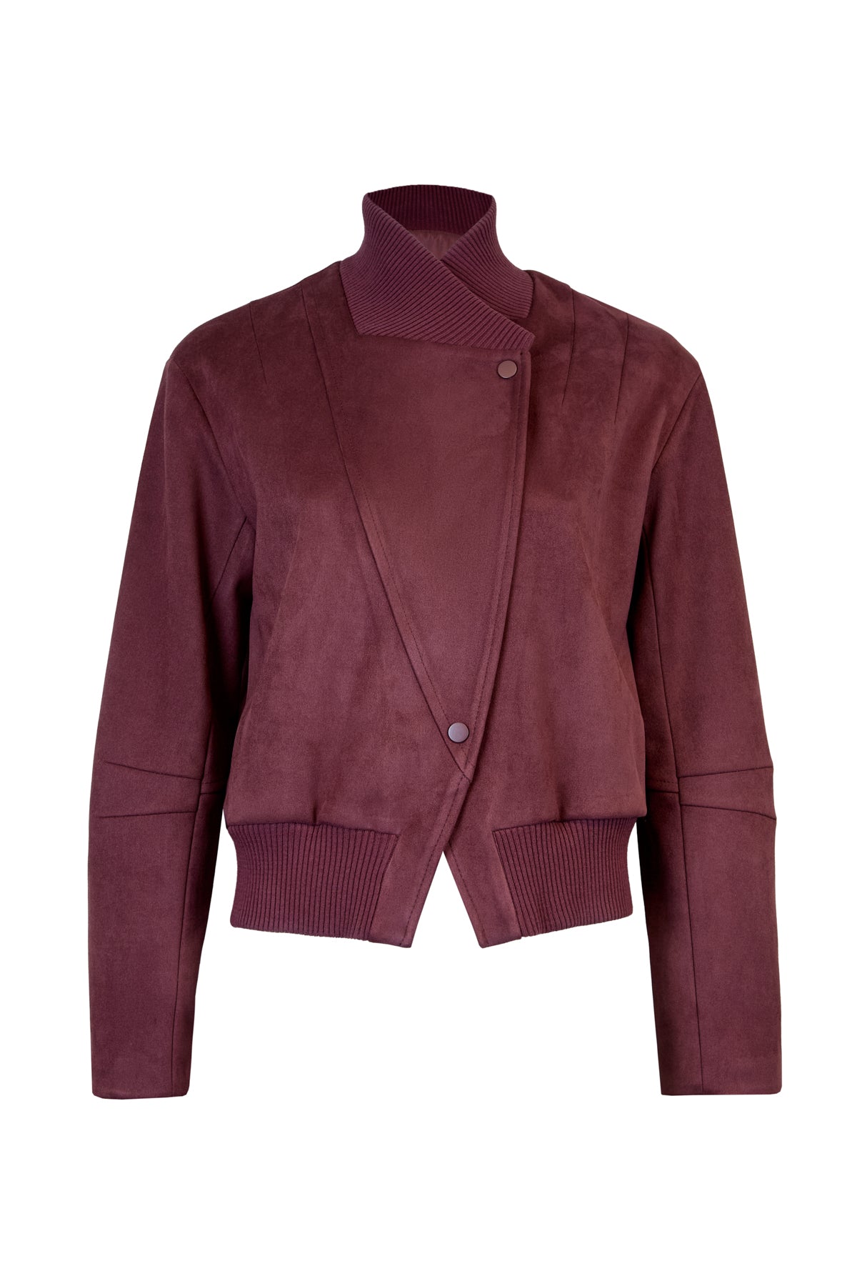 Utopian Örgü Detaylı Asimetrik Ceket