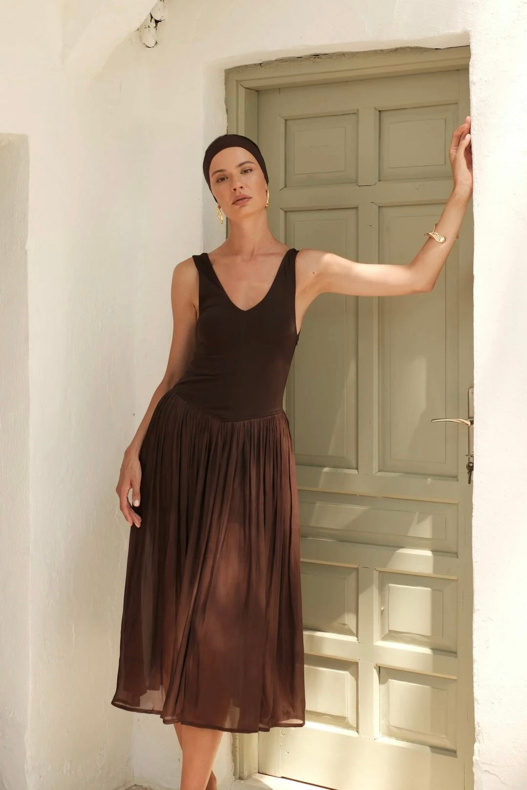 Gaia n Uranos V Yaka Çan Elbise