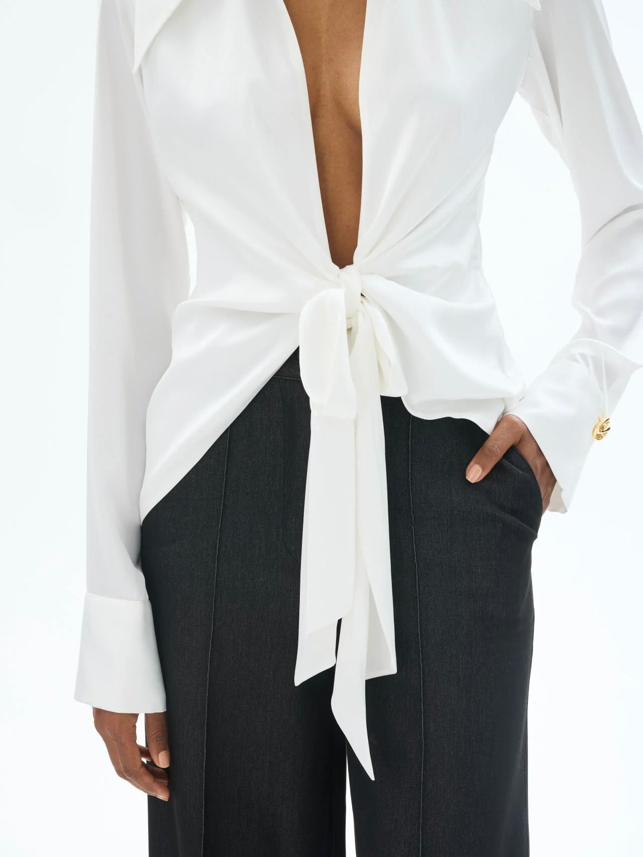 Gaia N Uranos Regular Kesim İpek Gömlek