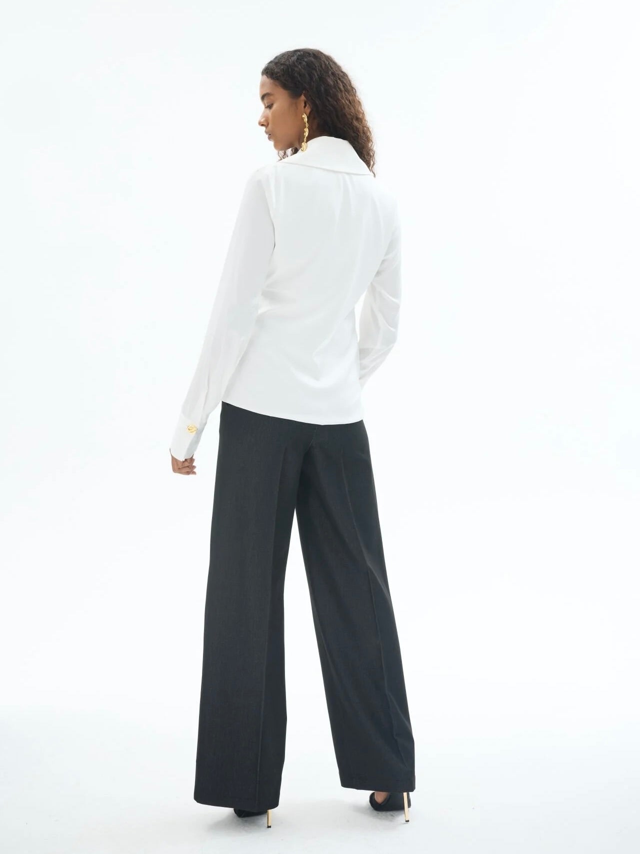 Gaia N Uranos Regular Kesim İpek Gömlek