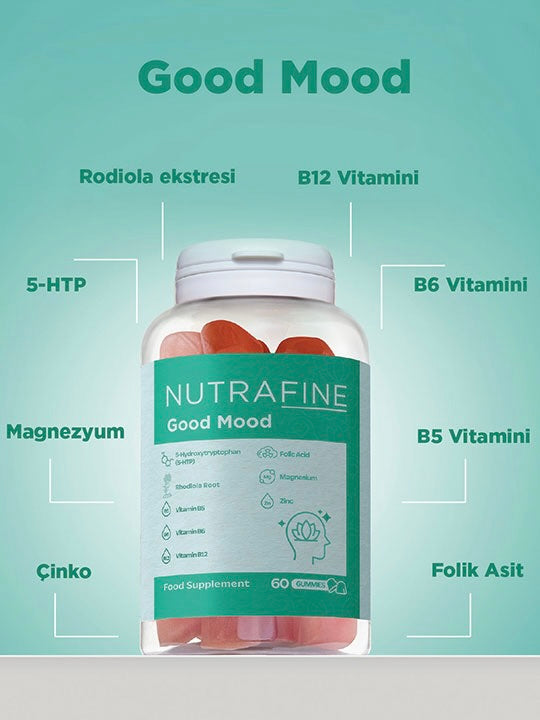 Nutrafine Good Mood Gummy 60 Adet