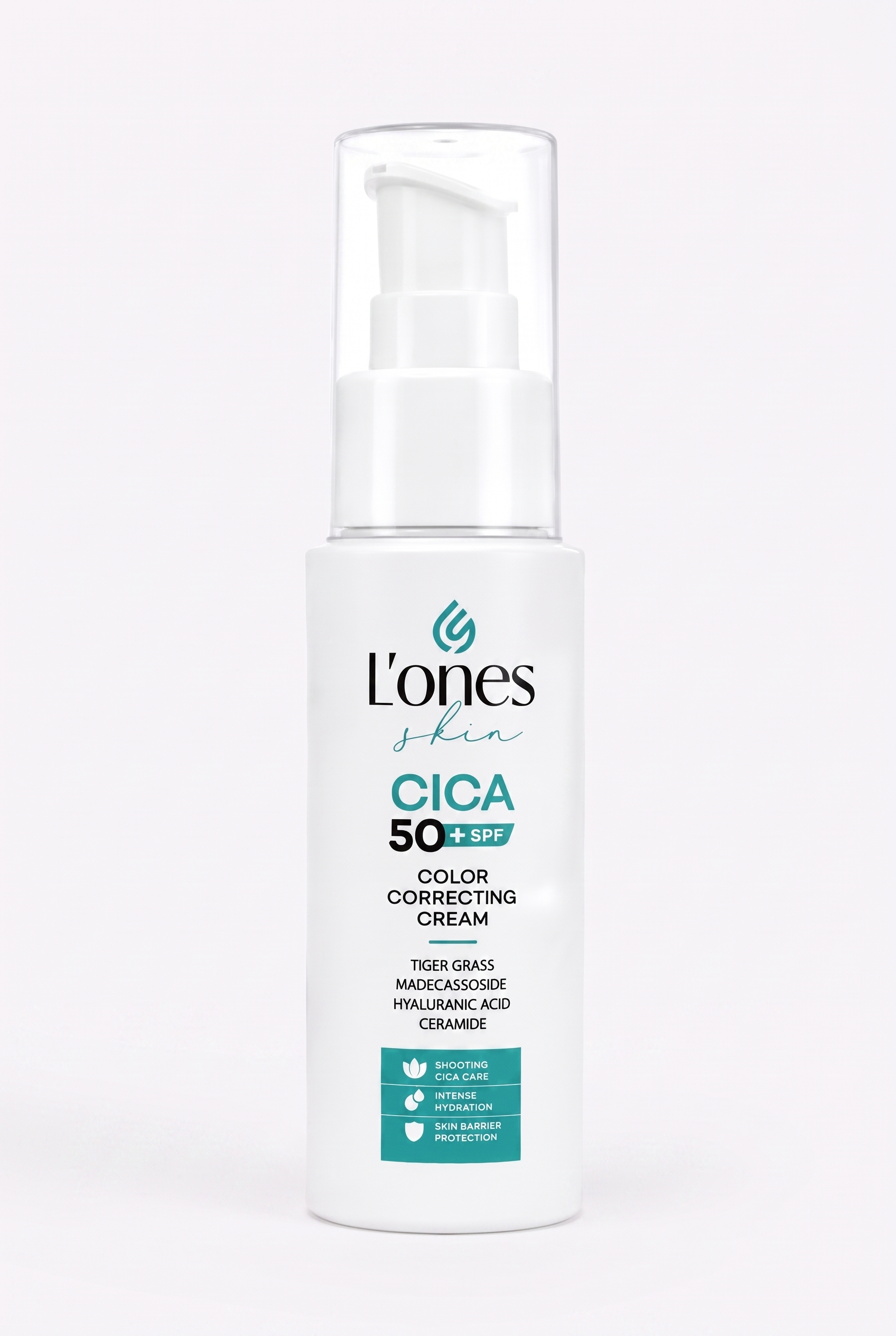 L’ones Tiger Grass Cica Ton Eşitleyici Krem SPF 50 – 50 ml