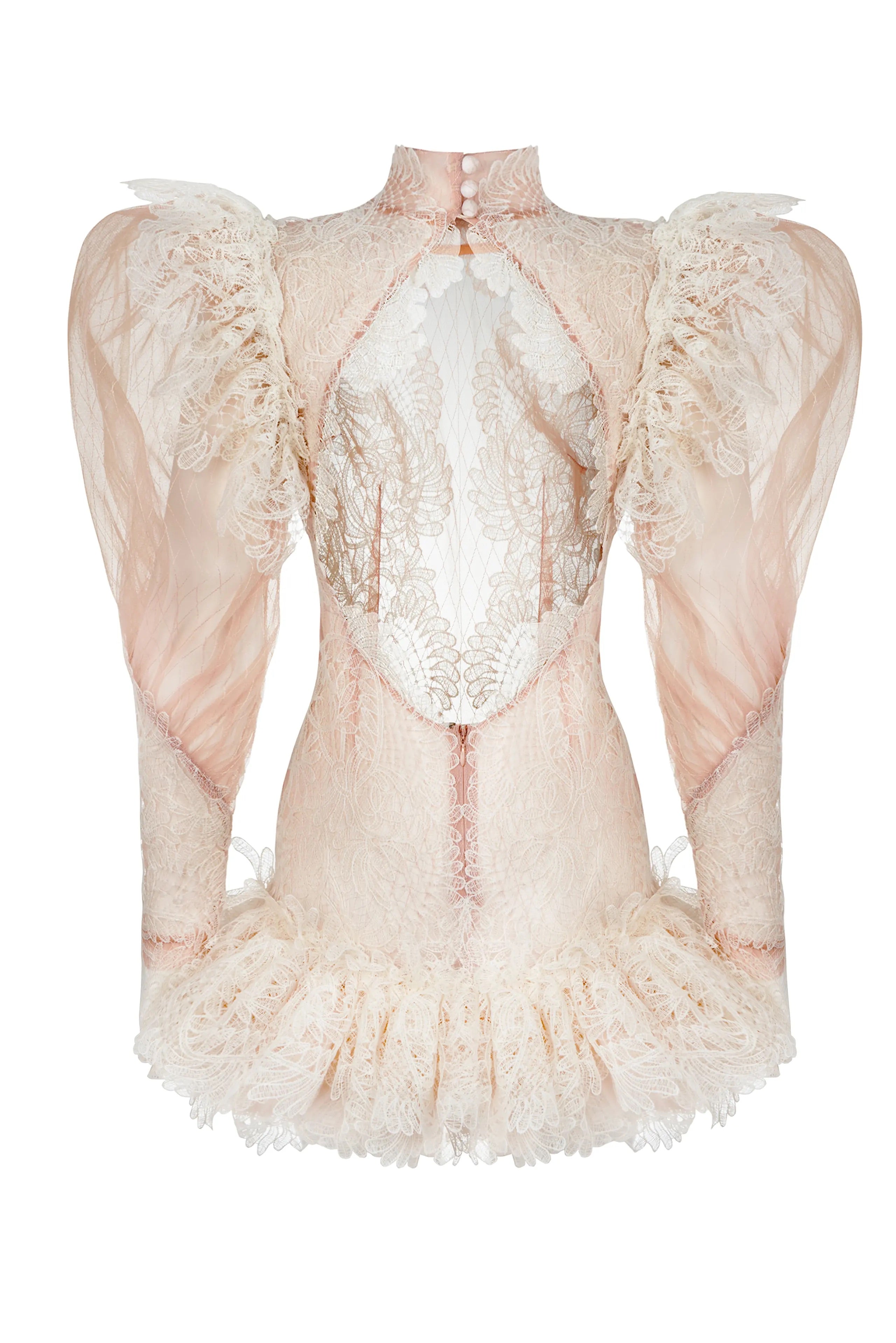 Haleia After Party Mini Dantel Elbise