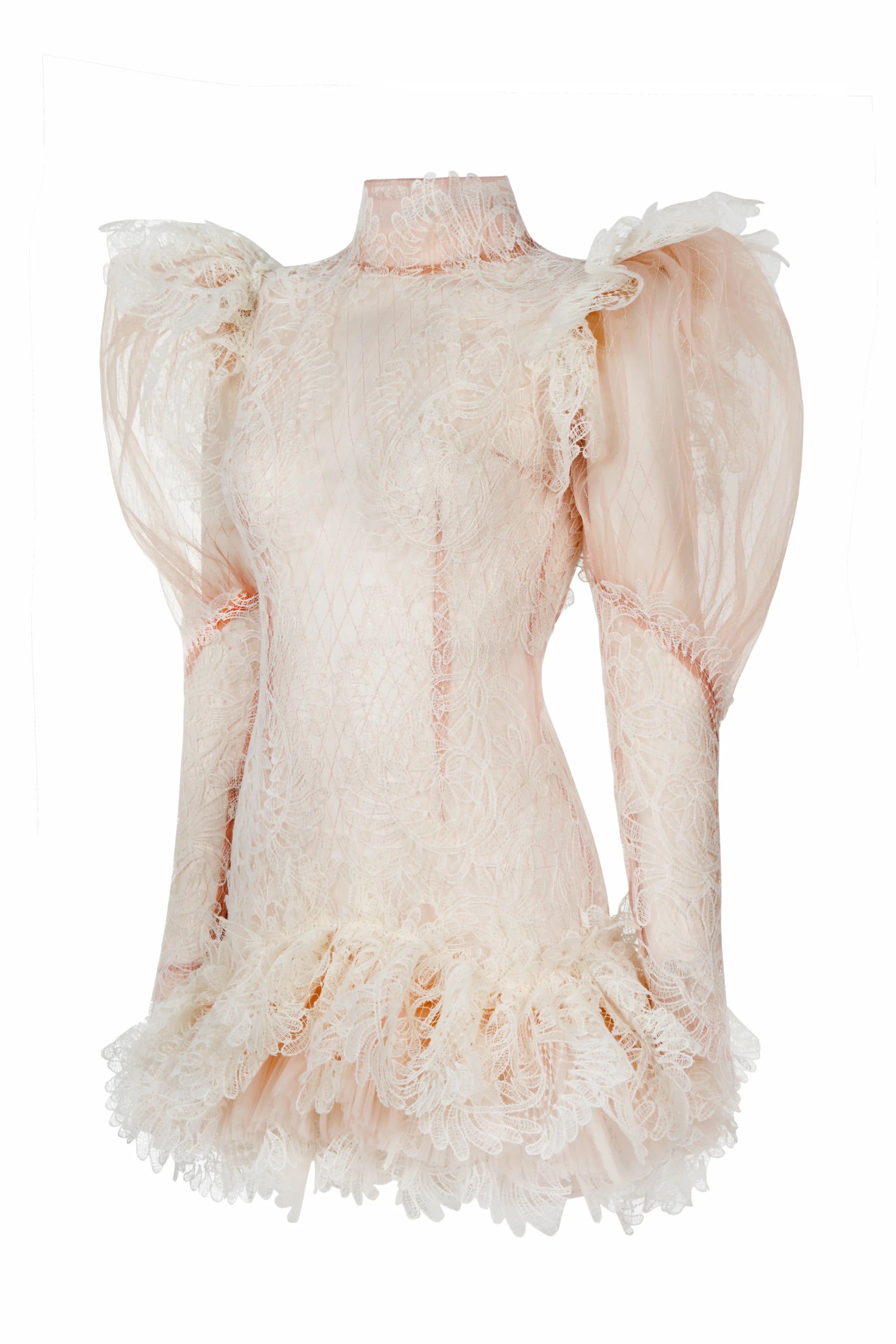 Haleia After Party Mini Dantel Elbise