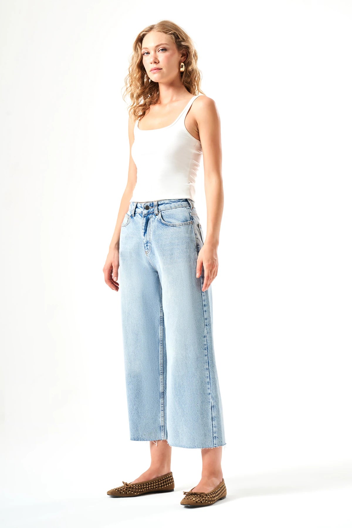 Utopian Culotte Jean Pantolon