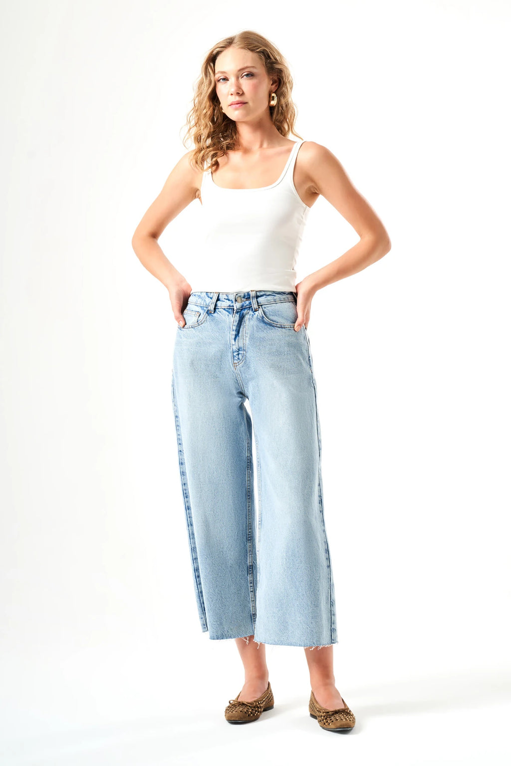 Utopian Culotte Jean Pantolon