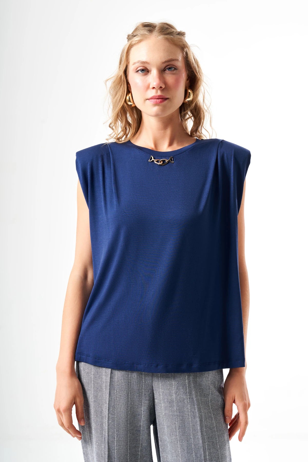 Utopian Metal Aksesuarlı Regular T-Shirt