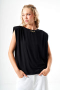 Utopian Metal Aksesuarlı Regular T-Shirt