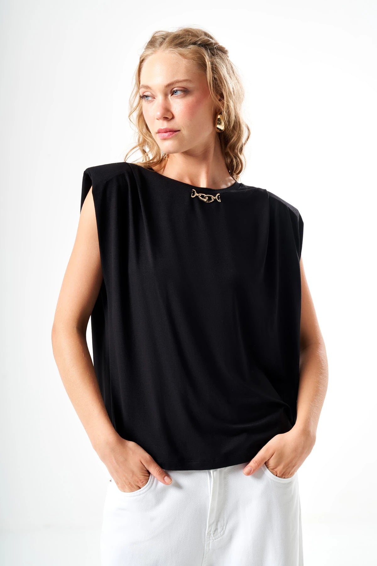 Utopian Metal Aksesuarlı Regular T-Shirt