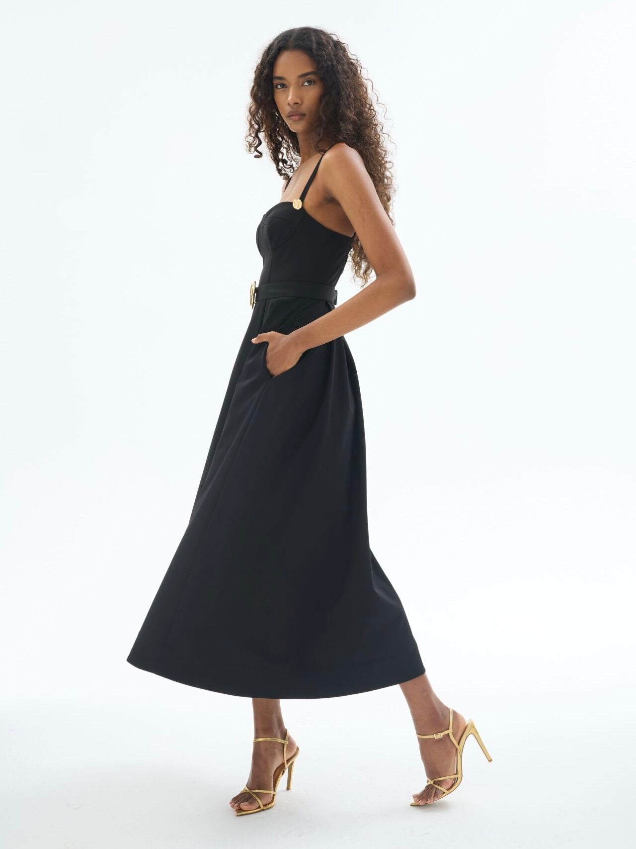 Gaia N Uranos A Form Askılı Elbise