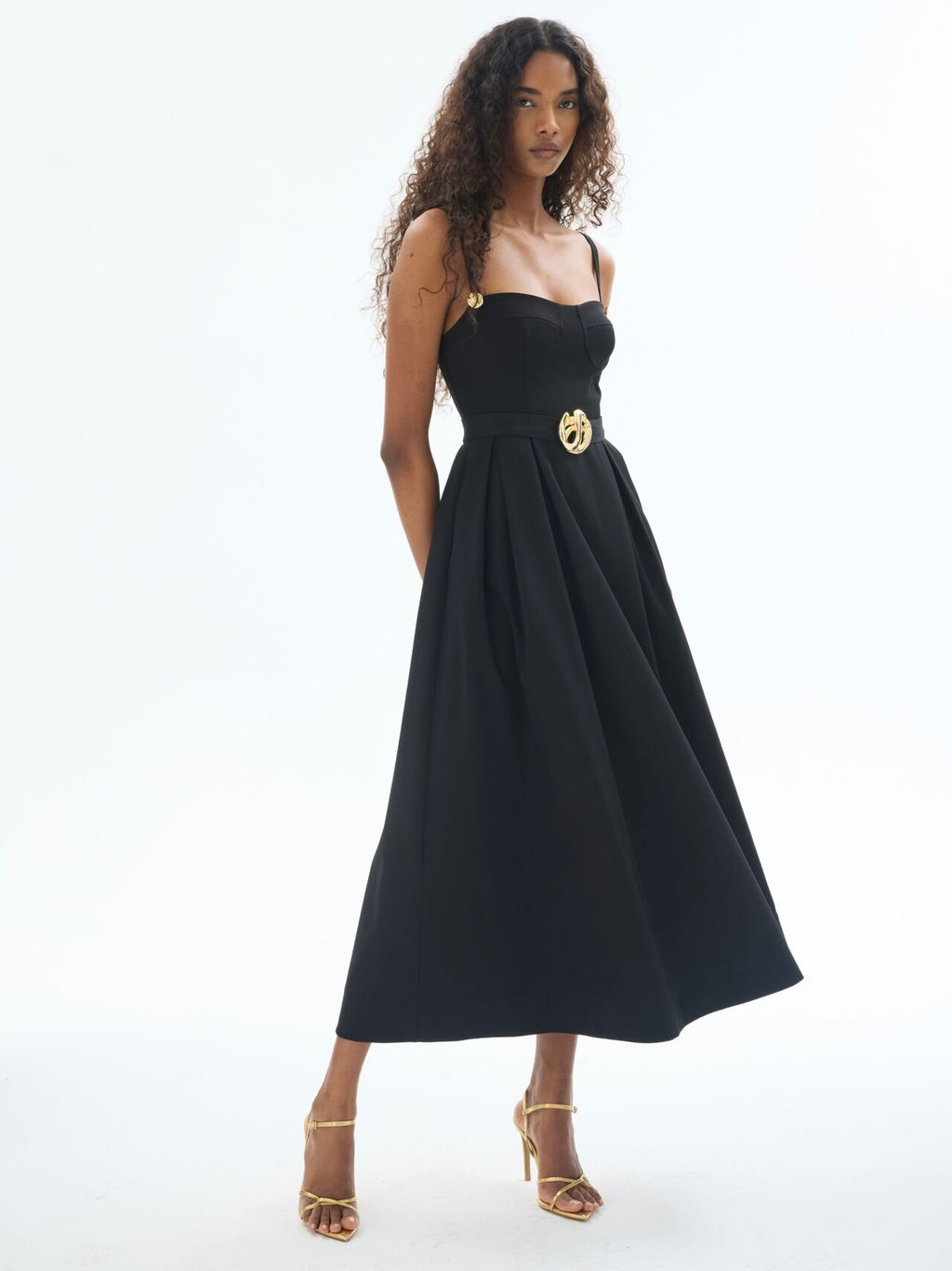 Gaia N Uranos A Form Askılı Elbise