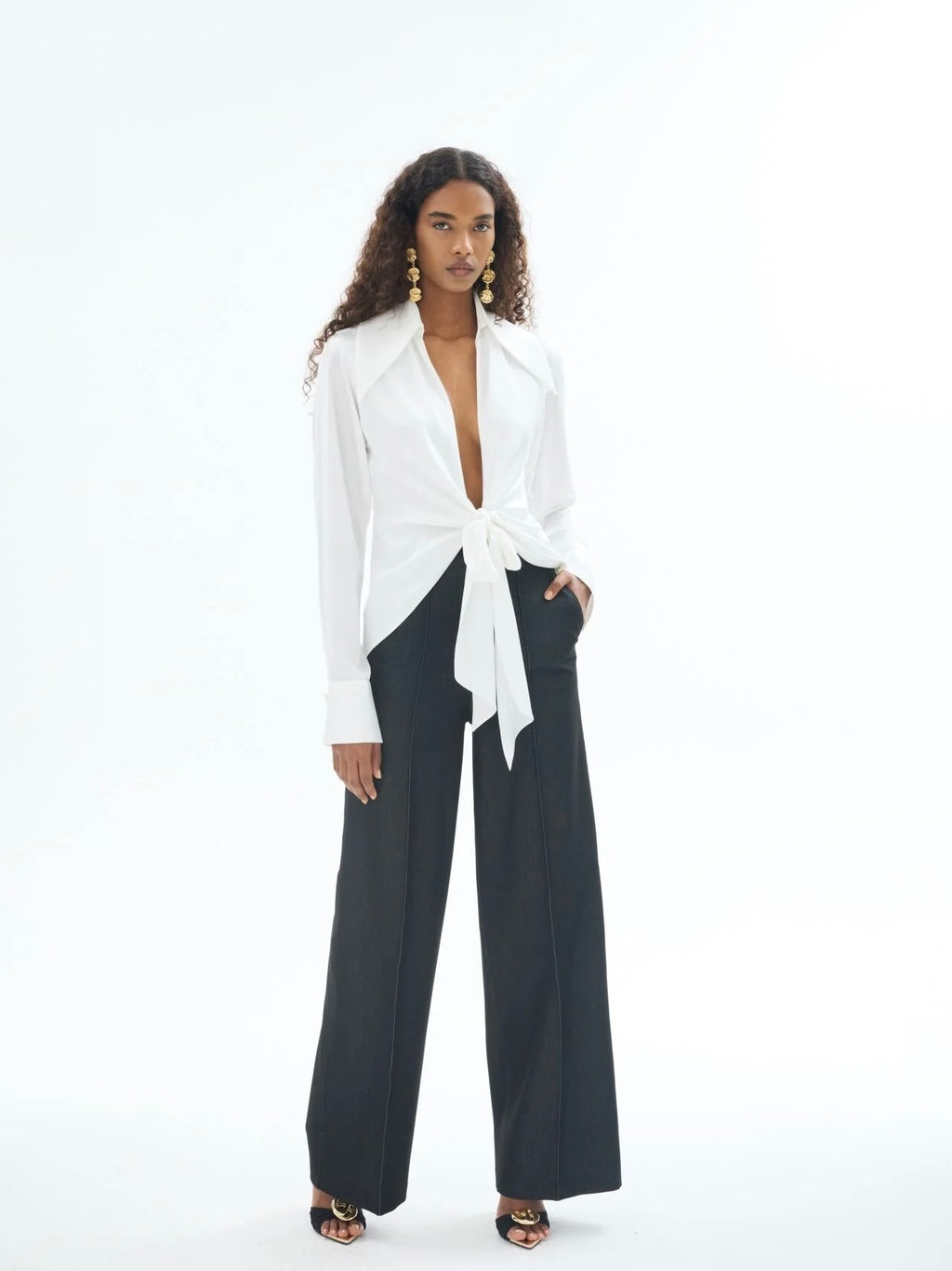 Gaia N Uranos Regular Kesim İpek Gömlek