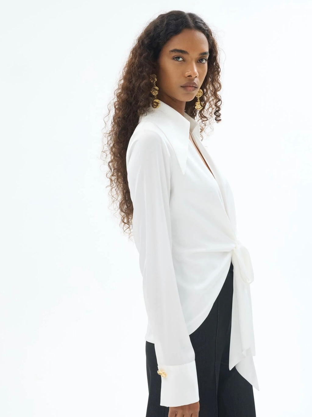 Gaia N Uranos Regular Kesim İpek Gömlek