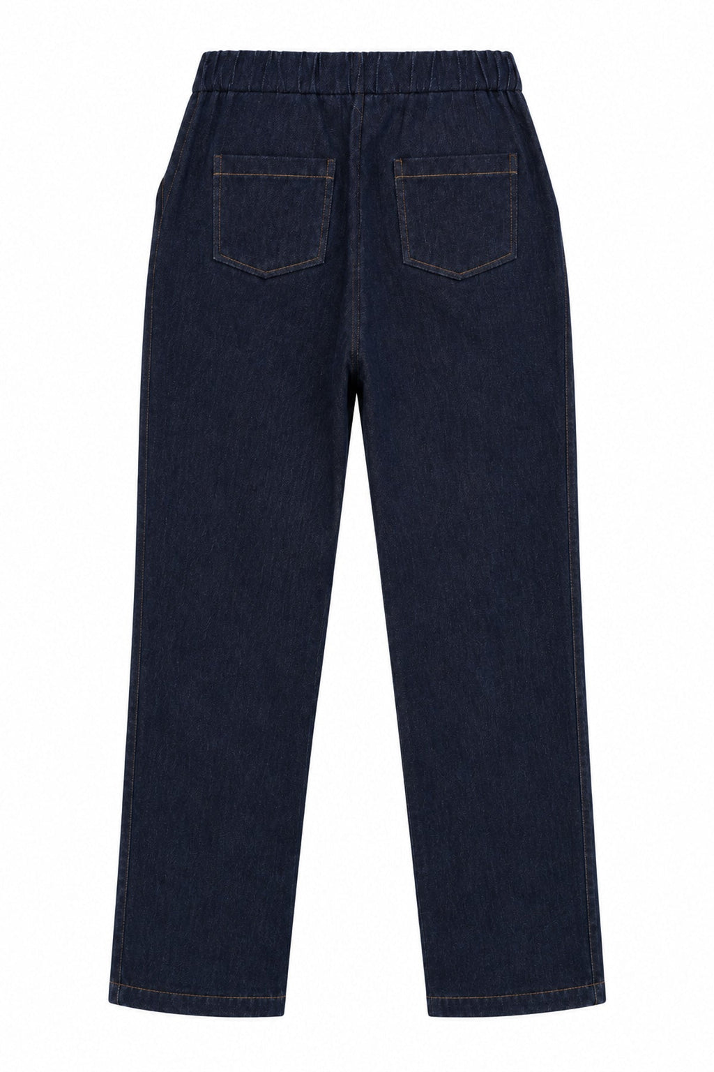 Utopian Yüksek Bel Düz Paça Denim Pantolon görünüm 2