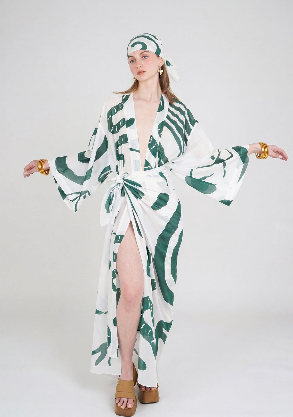 Tiny Kundalini Light Ritual Kimono görünüm 5