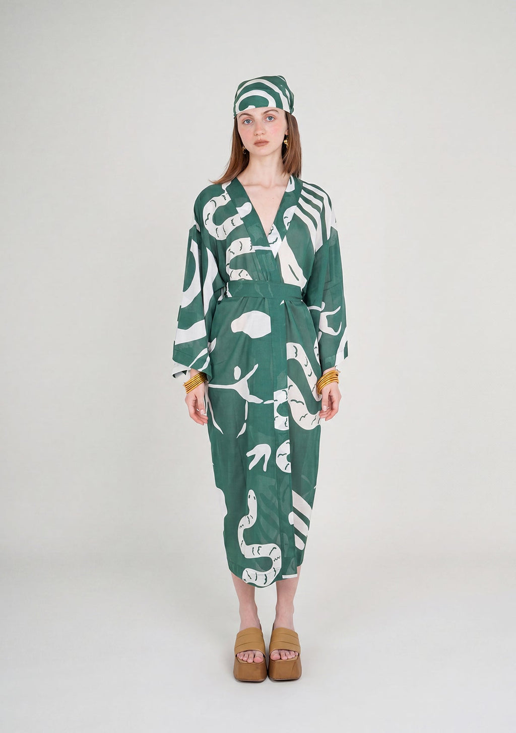 Tiny Kundalini Shadow Ritual Kimono görünüm 2