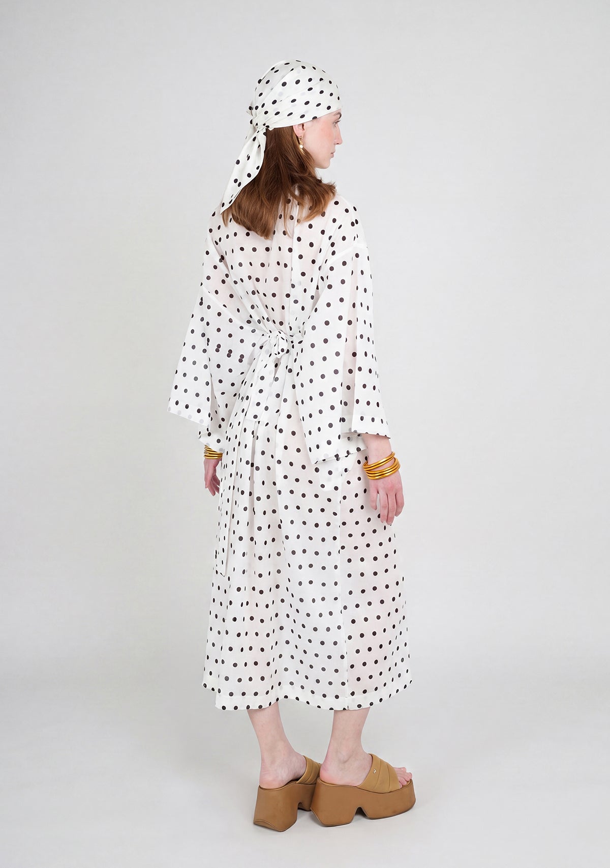 Tiny Polka Kimono görünüm 3